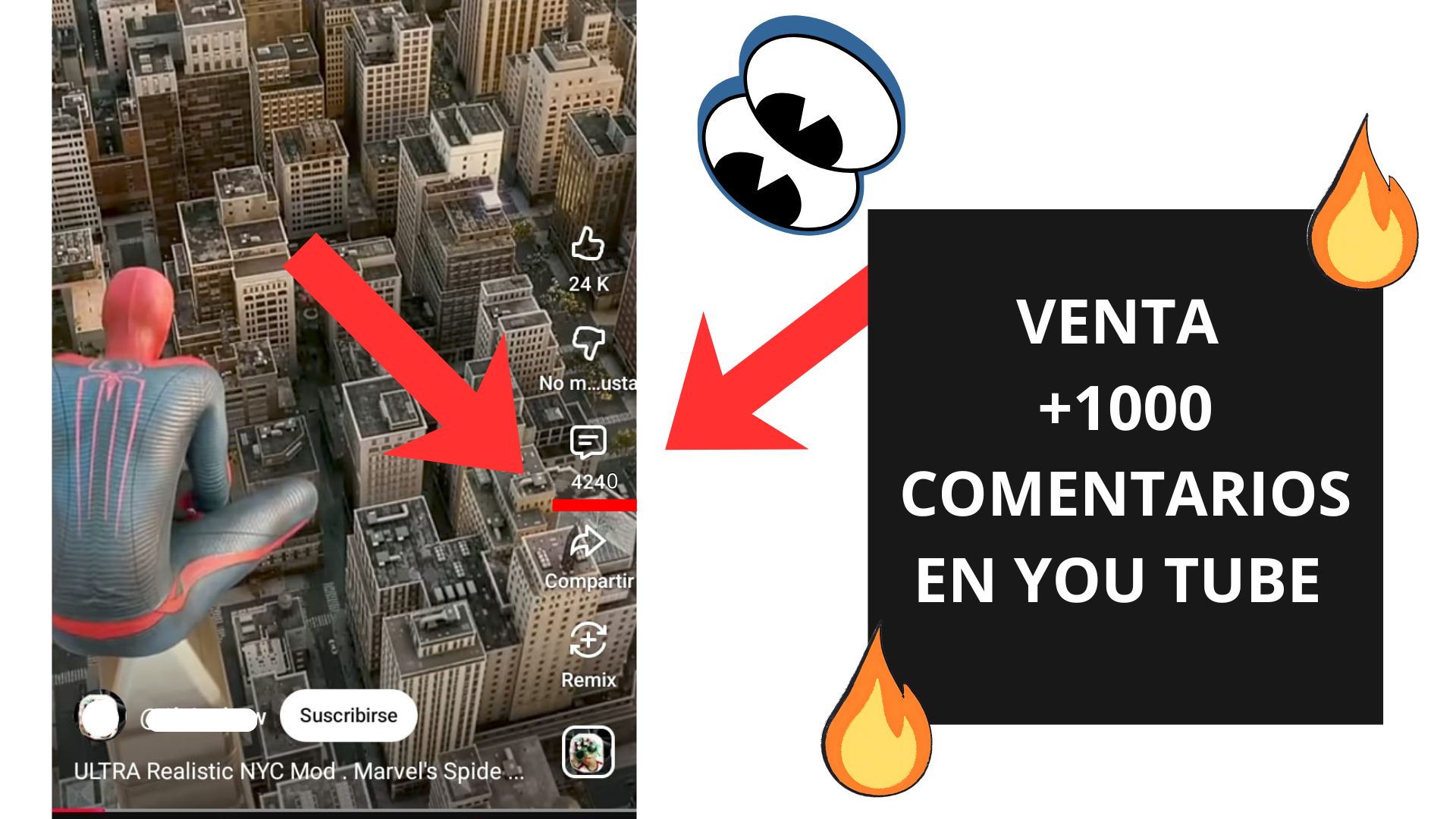 💬 ¡1000 COMENTARIOS REALES EN YOUTUBE CON GARANTÍA INCLUÍDA ♻️! CONSTRUYE COMUNIDAD Y ALGORITMO CON GARANTÍA 💬